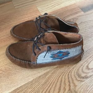 Aztec Minnetonka moccasins